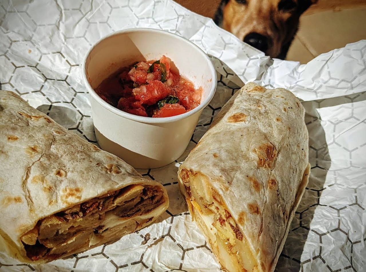 Breakfast burritos